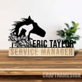 thumbnail image 5 of Craftnamesign Custom Wooden Veterinarian Desk Name Plate, Veterinarian Metal Nameplate for desk, 5 of 5