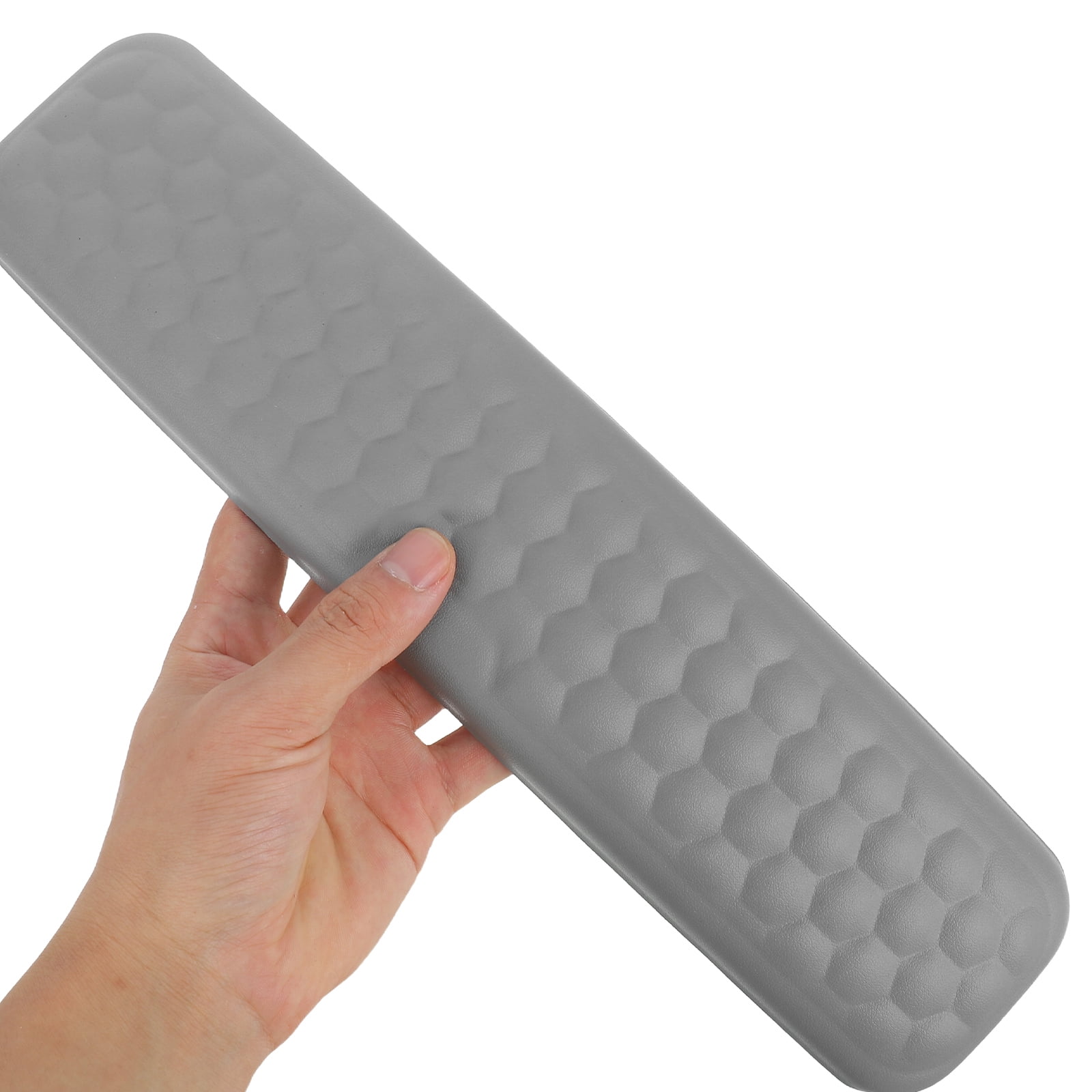 ETHZZLE 1Set Ergonomic Keyboard Wrist Rest and Mouse Pad Grey Comfortable Support for Home