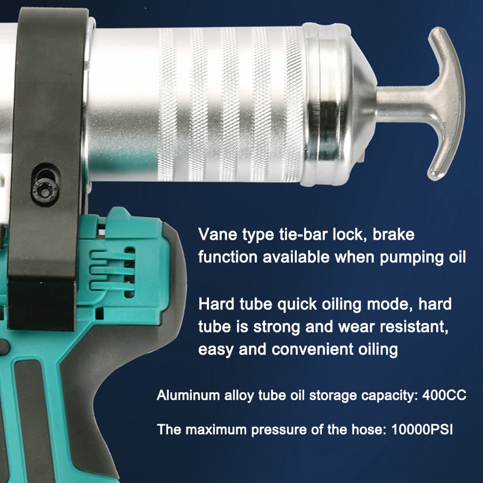 Filling Grease Device Spearhead Split Type Aluminium Alloy 10000PSI Spearhead For Auto Repair
