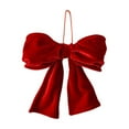 thumbnail image 2 of Christmas Red Velvet Bow Decoration - Xmas Tree/Mall Window/Wedding Setup, High-End Festive Atmosphere Maker, 2 of 6