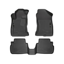 Husky Liners 99661 Weatherbeater Floor Mats Fit 2017-2023 Subaru Crosstrek, Impreza - Front/2nd Seat - Black