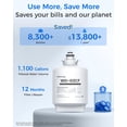 Waterdrop WD-G2CF Filter, 12-Month Lifetime, Replacement for WD-G2-B ...