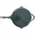 thumbnail image 3 of Cravings by Chrissy Teigen 123125.01 11 in. Round Enameled Cast Iron Skillet, Ombre Green, 3 of 3