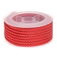 thumbnail image 1 of Unique Bargains Nylon Thread Twine Beading Cord 4mm Extra-Strong Braided Nylon Crafting String 3.2M/10.5 Feet, Red, 1 of 7