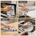 thumbnail image 6 of 2 Pcs Funny Kitchen Towels,Multicolor Christmas Pattern Microfiber Dish Towels,Kitchen Tea Towels,Kitchen Towel Set (18" X 26"), 6 of 7