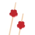 thumbnail image 4 of GUOOL 100x Bâtonnets de Boisson pour Fête d'Été, Mélangeur, Pics à Cupcakes, Rouge, 4 of 6