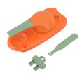 thumbnail image 2 of Dumpling Maker, Manual Dough Presser Multi Uses Time Saving  For Home For Restaurant Orange,Pink,Yellow,Green, 2 of 8