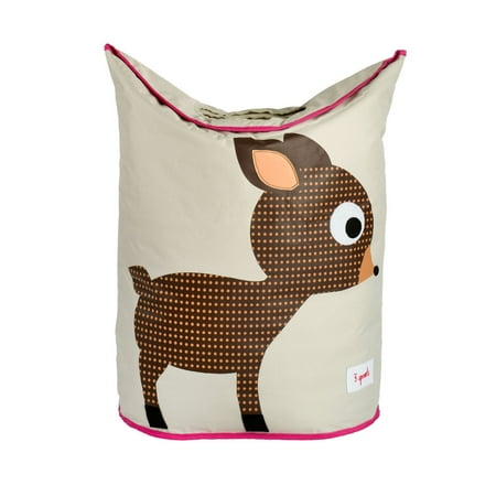 UPC: 0713757718530 | 3 Sprouts Baby Laundry Hamper Storage Basket Organizer Bin for Nursery Clothes  Deer