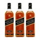 thumbnail image 1 of Paquete de 3 Whisky Johnnie Walker Blend Black Label 750 ml, 1 of 3