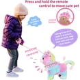 thumbnail image 2 of Interactive Electronic Plush Toy, Walking and Barking Robot Colorful Cat Plush, Remote Control Kitten Pets, Best Gifts for Girls, 2 of 6