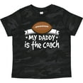 thumbnail image 3 of Inktastic Football My Daddy is the Coach Boys or Girls Toddler T-Shirt, 3 of 5