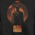 thumbnail image 2 of Men's Rebel Moon Jimmy Warrior Portrait Sweatshirt Black Small, 2 of 4