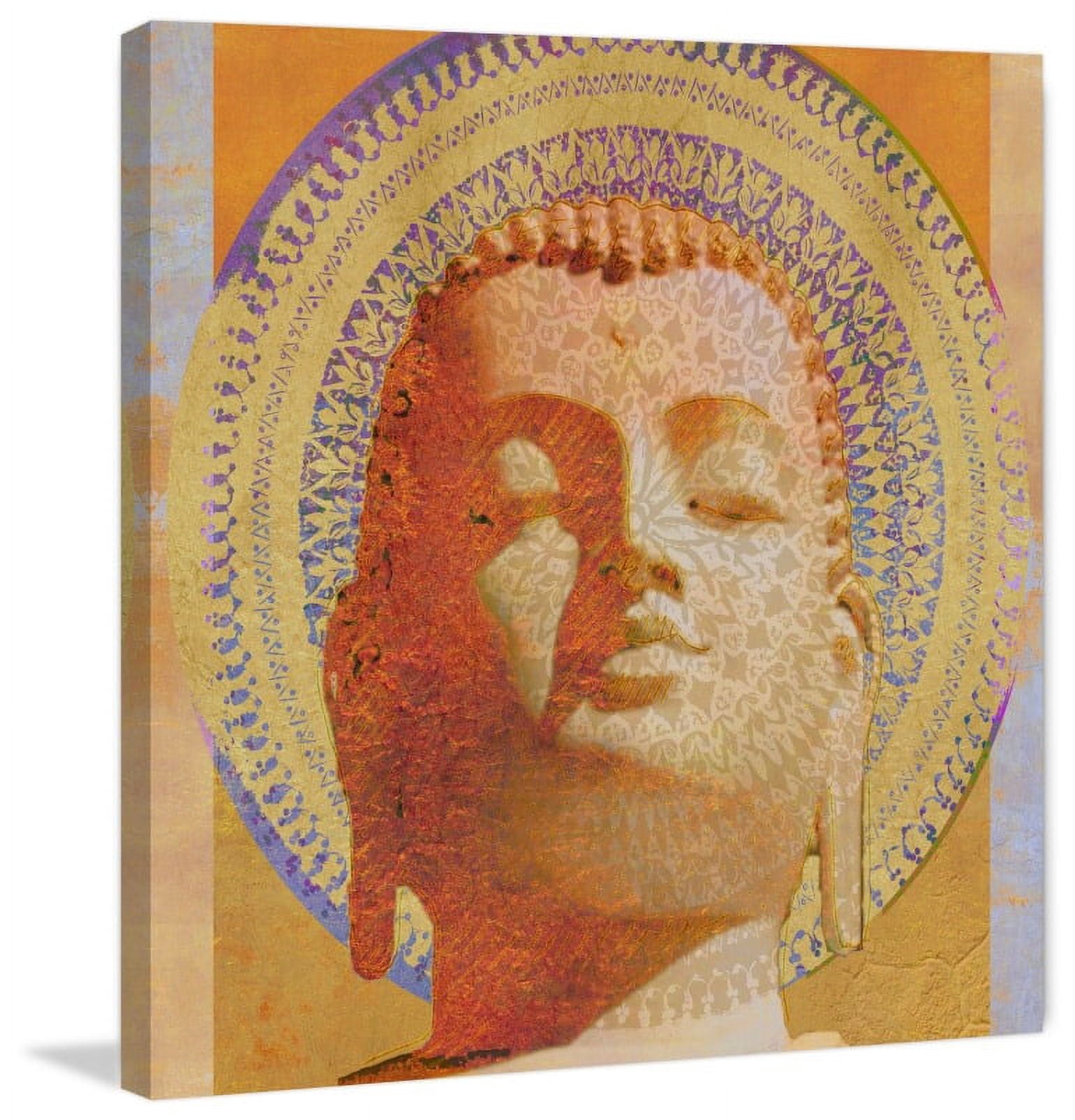 "Buddha II" Painting Print on Wrapped Canvas