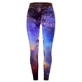 thumbnail image 5 of Womens Yoga Pants Fashion High Waisted Stretch Printed Workout Yoga Leggings for Women, 5 of 5