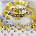 thumbnail image 4 of Emballages de Cupcakes Larv – Décorations de Fête d'Anniversaire à Thème d'Insectes Amusants pour Garçons Ou Filles, Manches de Cupcakes Rouges et Jaunes, Ensemble de 24 Emballages, 4 of 6