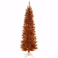 thumbnail image 1 of Vickerman 18475 - 5' x 25" Copper Spruce Pencil 150 Clear/Amber Lights Christmas Tree (A105651), 1 of 1