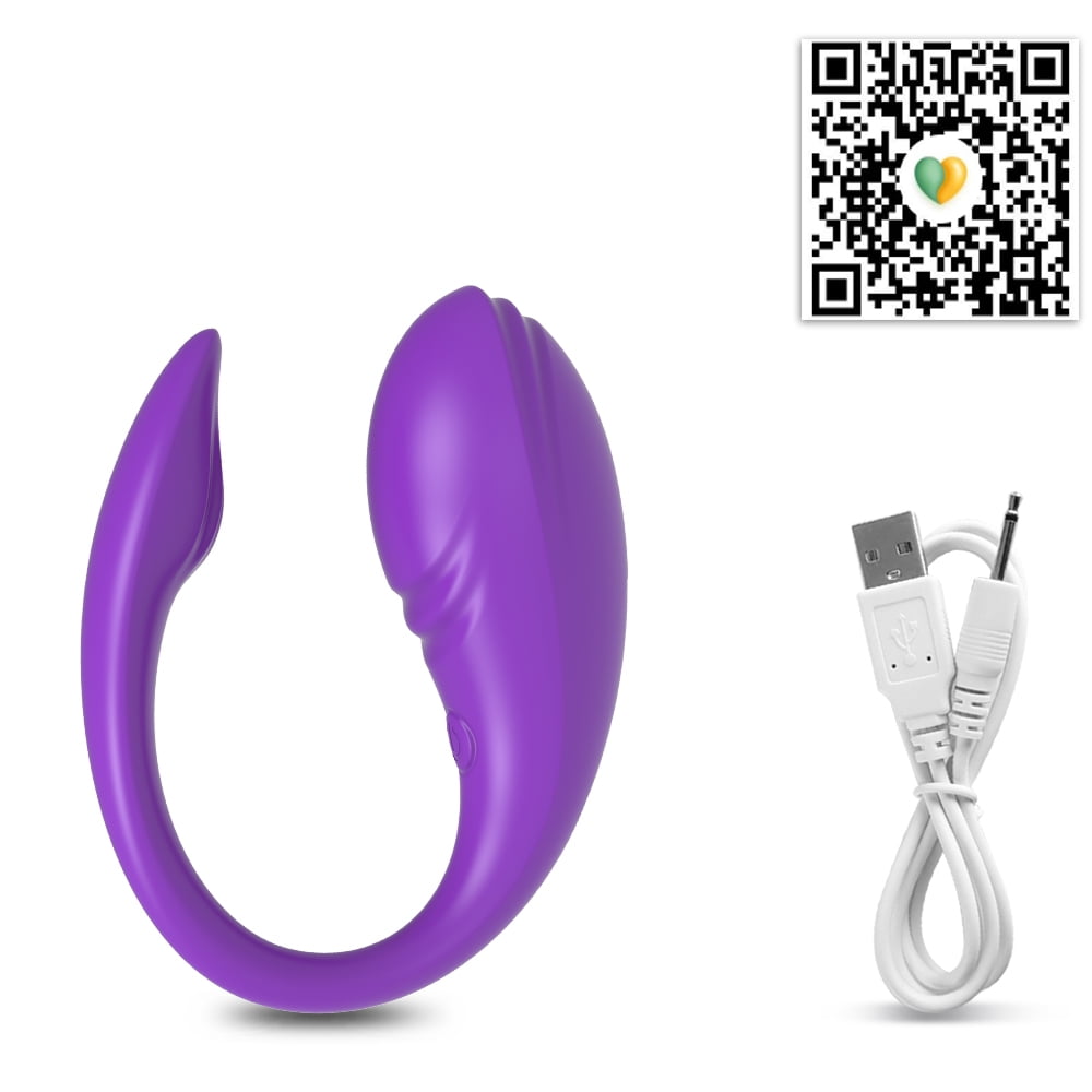 G-Spot Vibrator with APP Remote Control, 9 Vibrating Modes Wearable Vibrating Panties Clit Stimulator Adult Sex Toys for Women,Purple