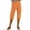 A-Orange, variant on Capris Pants Women Summer Solid Color Straight Leg Elastic Waist Lady Trousers
