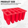 thumbnail image 4 of Homemade Popsicle Molds Shapes, 10PCS Silicone Ice Pop Maker Non-BPA, with 50 Sticks, 50 Bags, 10 Reusable Sticks, Funnel, Brush and Ice Pop Recipes, 4 of 8