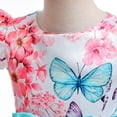 thumbnail image 3 of 2-9T Flower Butterfly Girls Dress Ball Gown Party Pageant Floral Dresses, 3 of 6