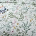 thumbnail image 5 of Lanpei Boho Leaf Bedspread Set 3-Piece King,100% Cotton Tropical Plant Quilt Coverlet Floral Bedding Set Lightweight Farmhouse Quilted Bedspread (1 Coverlet+2 Pillow Shams), 5 of 7