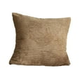 thumbnail image 4 of Funda de almohada de pana Macarena con cremallera 45x45 cm Marrón, 4 of 8