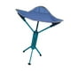 thumbnail image 1 of Taburete plegable portátil para acampar, reposapiés, trípode de pesca compacto, pequeño y plegable. Azul, 1 of 9