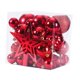 thumbnail image 5 of 45 Unids Bolas de Navidad Adornos Colgantes de Guirnalda Colgantes de Navidad inastillable para Aniversario, Hogar, Corona, Acción de Gracias, , Rojo BLESIY bolas colgantes, 5 of 8