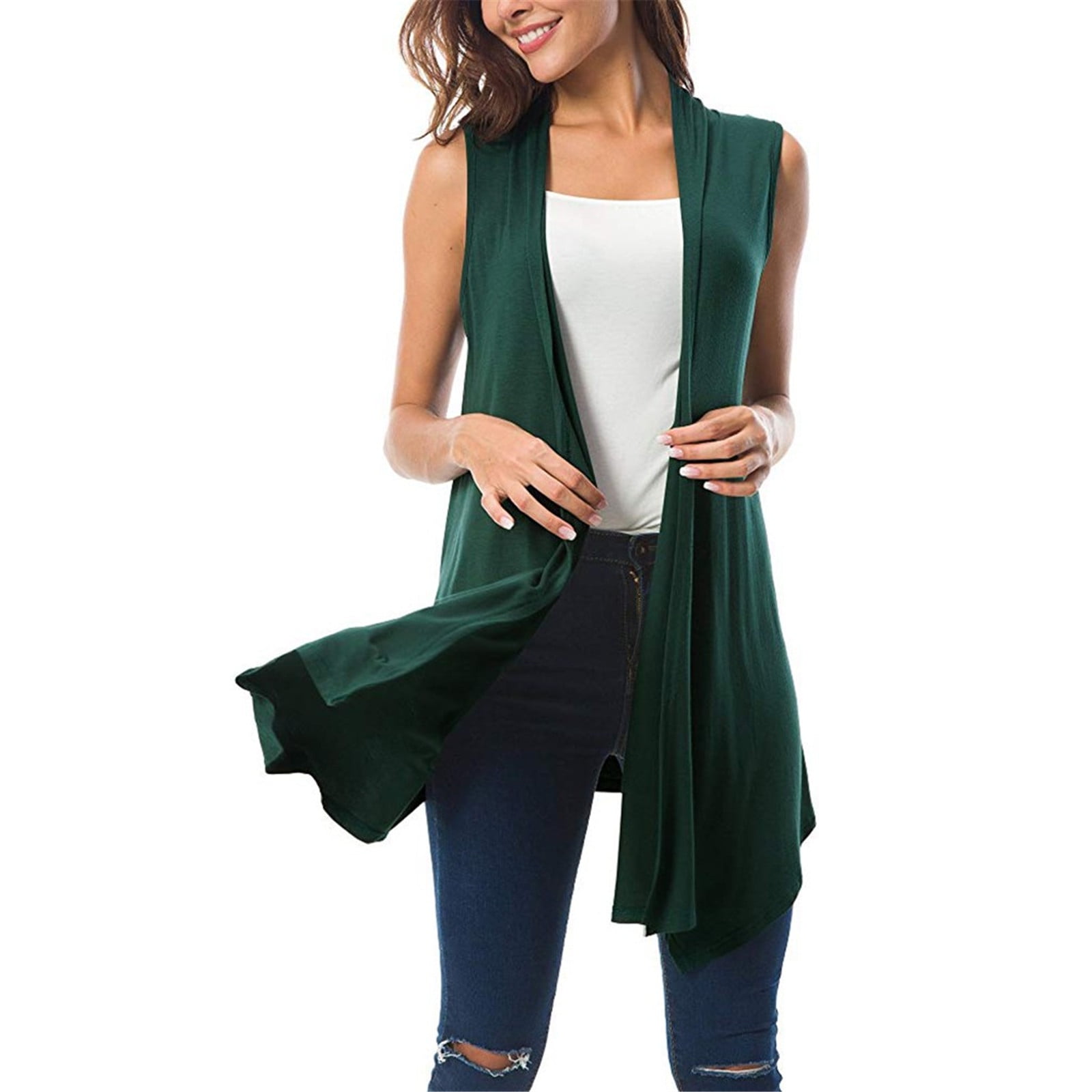 women's sleeveless cardigans uk