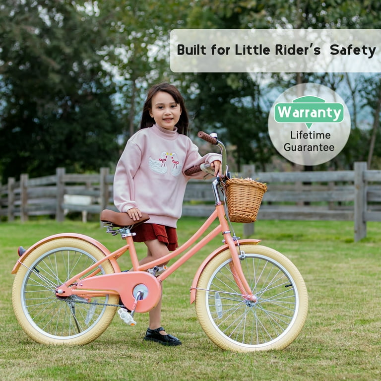 Glerc 20 inch Bicycle for Kids Girls, Little Molly, Suitable for 7