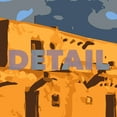 thumbnail image 3 of Taos Pueblo Vintage Travel Poster / Postcard WPA Style Retro Art Print New Mexico, 3 of 4