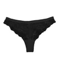 thumbnail image 1 of Tanga Secret Treasures Talla M Encaje Negro, 1 of 1