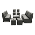 thumbnail image 1 of Sala Lounge Capitonada Gris Minimalista Moderna Sillones Puff Dimobeler Sala Capitonada, 1 of 2
