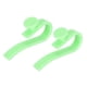 thumbnail image 1 of Emoshayoga Gancho Para Bolsa De Playa Bolsa De Moda Insertar Clip Para Llavero, Llavero De Plástico Práctico Gancho Para Bolsa Antipérdida Para Niñas Auriculares Gafas De Sol 2 Piezas(verde), 1 of 5