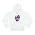 thumbnail image 2 of Chimp Human Face Is Watching You Unisex Heavy Blend™ Hooded Sweatshirt, 2 of 9