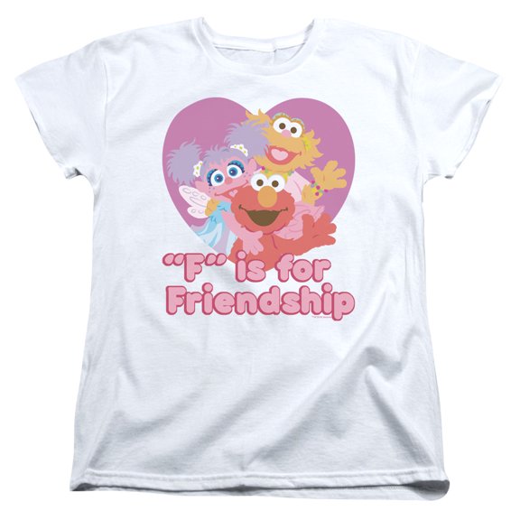 Sesame Street - Friendship - Women's Short Sleeve Shirt - X-Large