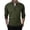 Z01-Green, variant on Gaexia Quarter Zip Neck Sweater Polo for Men Casual Knit Pullover with Ribbing Edge Warm Fall Winter Golf Top