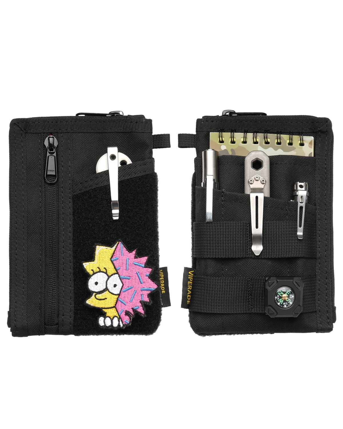 VE36-US  Pocket Organizer, EDC Organizer Pouch with 7 Pockets