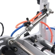 Miumaeov Semi-Automatic Round Labeling Machine,Bottle Label Applicator for Round Bottles Round Bottle Labeling Machine Adjustable Labeler Label Applicator Machine 20-40pcs/min
