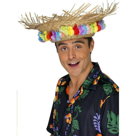Floral Garland Straw Beach Hat