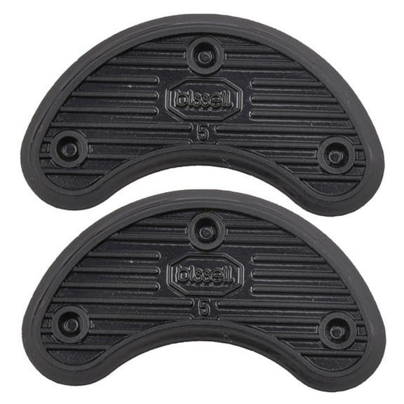 Yunhgft Rubber HEEL Savers TOE PLATES TAPS DIY Shoes Repair Supplies Black 56x24mm