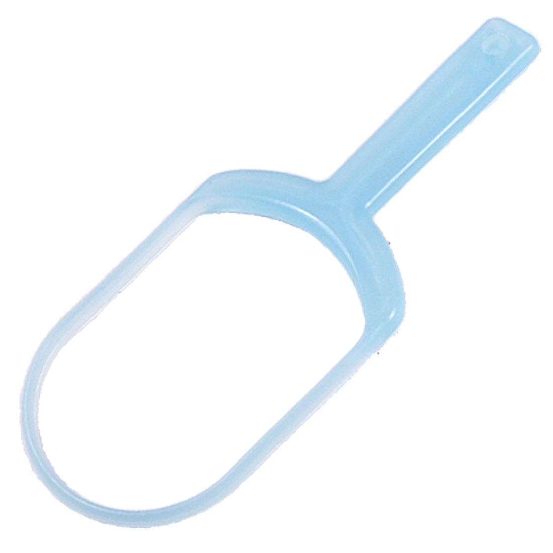 Oral Care Germ Remover Plastic Tongue Scraper Blue