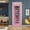 B, variant on Pink Telephone Booth Door Sticker Removable Cute Kawaii Door Wallpaper Murals Peel and Stick for Girls Bedroom Decor Aesthetic