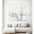 thumbnail image 2 of Giant Art 72x72 Chalk Doodles H Fine Art Giant Canvas Print in Multi-Color, 2 of 3