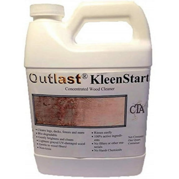 outlast kleenstart concentrated wood cleaner one gallon