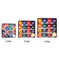 thumbnail image 5 of 25MM / 32MM / 38MM Children Billiards Table Balls Set Resin Small Pool Cue Balls Full Set 38mm 1Set, 5 of 5