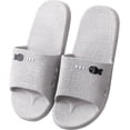 thumbnail image 4 of Bixock Summer Slippers for Women,Slides for Women and Men Bathroom Shower Shoes Non Slip House Slippers Lightweight Beach Sandals, 4 of 7