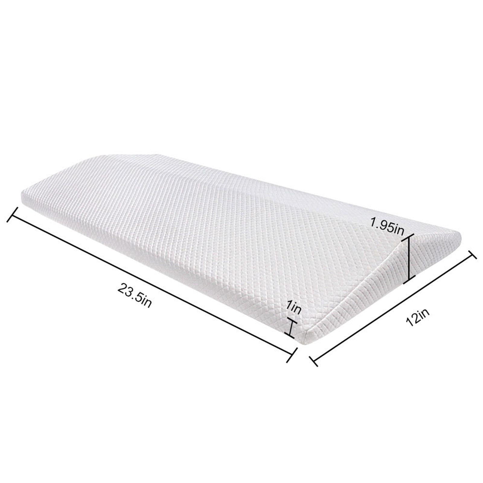 Waist Support Cushion Lower Back Side Sleepers Wedge Bolster, Triangle ,Memory Foam Ergonomic Waist Pillow for Sleeping Bed Woman Knee Rest