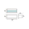 thumbnail image 2 of CWI Lighting Lilliana LED Wall Sconce Black Finish Home Decor, 2 of 2
