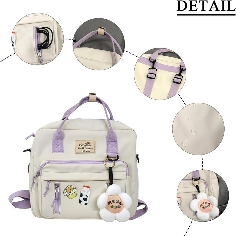 Cute Messenger Bag Kawaii Backpack Japanese Crossbody Bag Aesthetic Bag Ita Bag with Kawaii Accessories Walmart